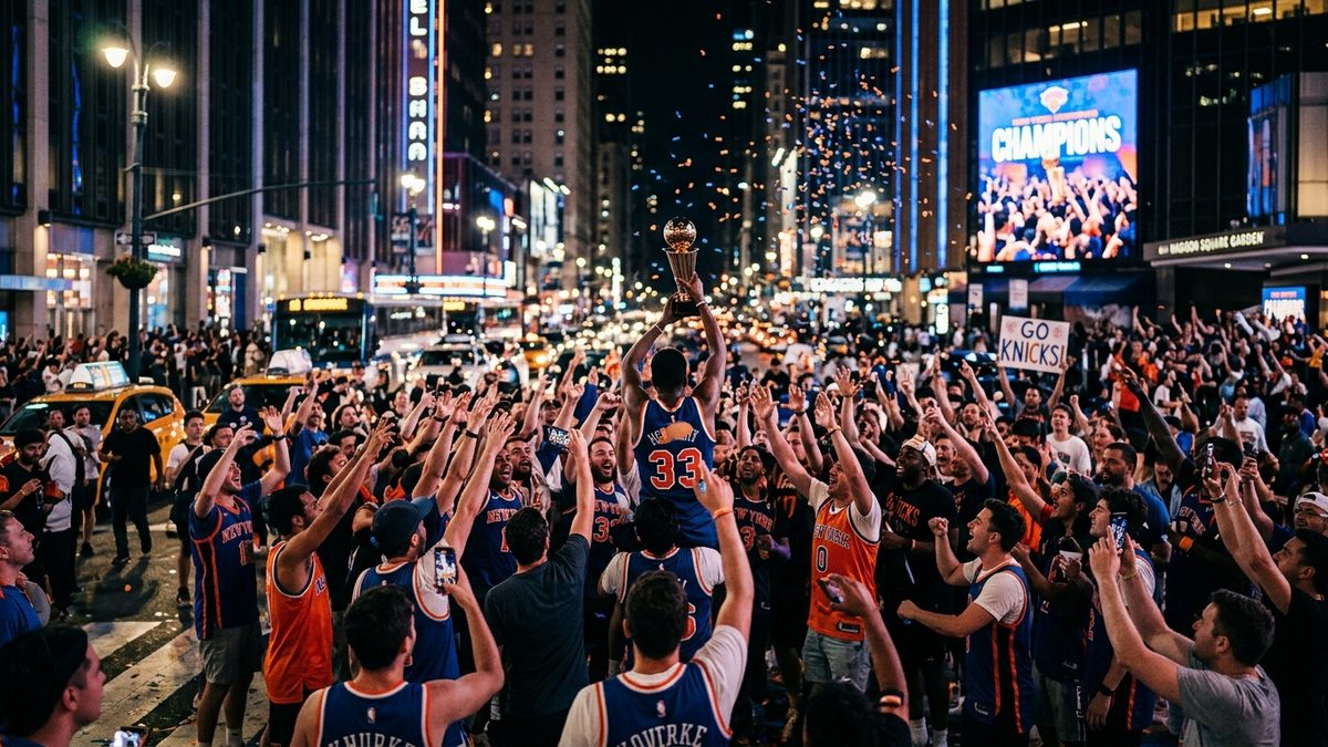 New York Knicks gewinnen NBA-Meisterschaft