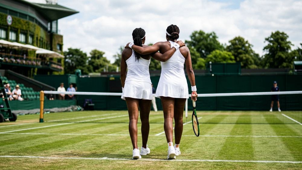 Williams-Schwestern treten gemeinsam in Wimbledon an