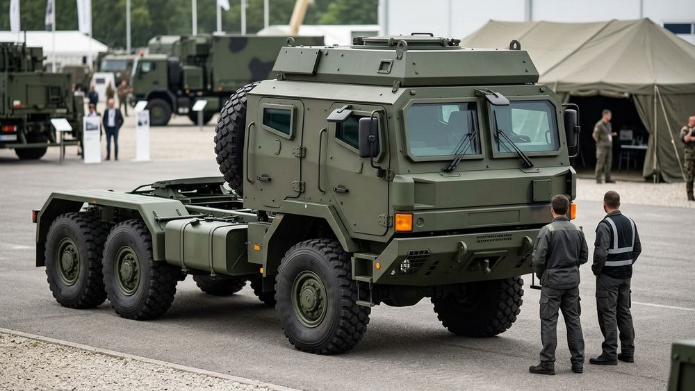 Scania erweitert Angebot um geschützte Fahrerkabinen für Militärfahrzeuge