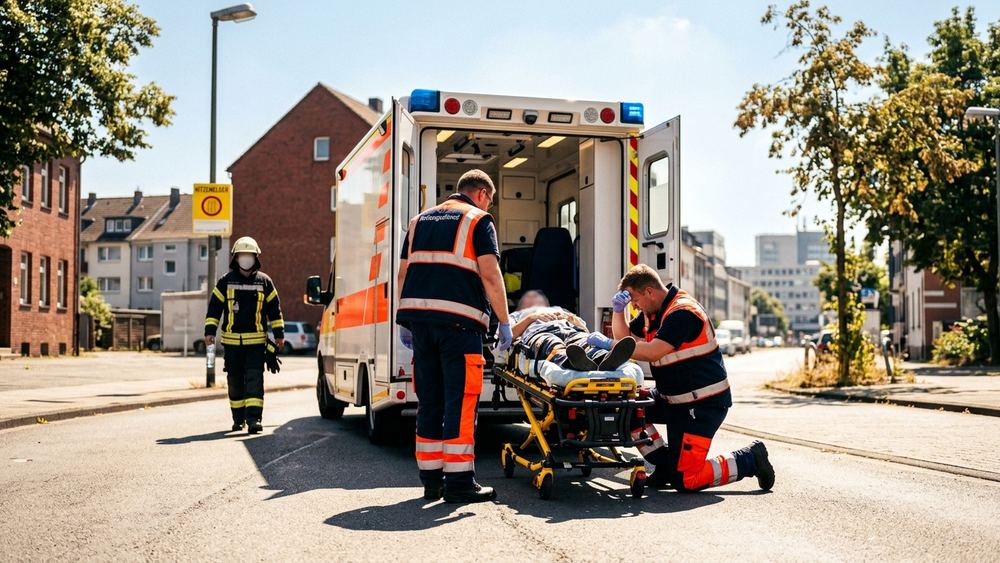 Extreme Hitze belastet Rettungsdienste in Oberhausen