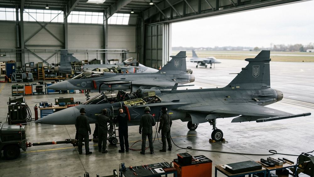 Ukraine erhält 16 Gripen E Kampfflugzeuge von Saab