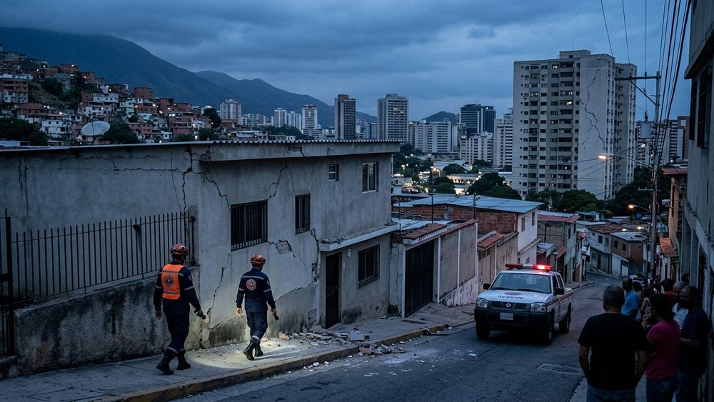 Starkes Erdbeben erschüttert Venezuela und Caracas