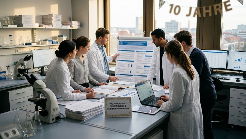 UDE und UK Essen feiern zehnjähriges Bestehen des PhD-Programms