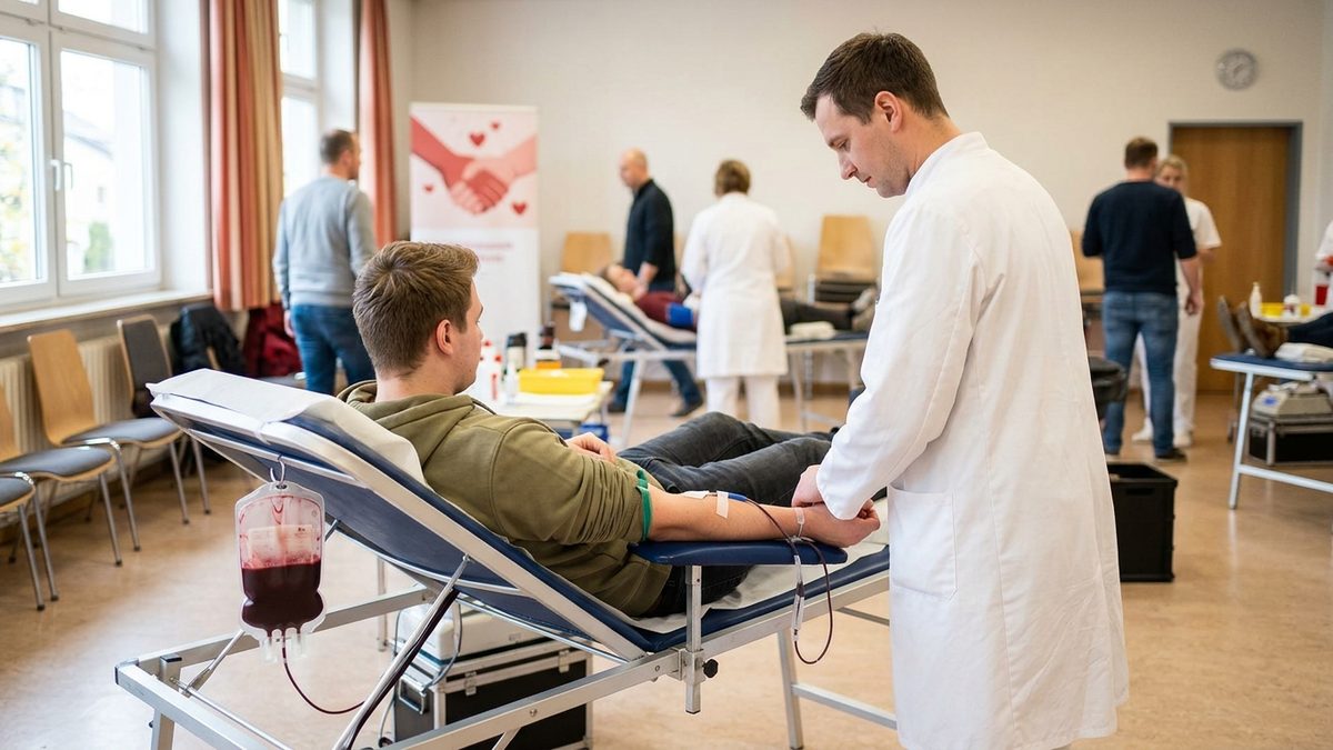 Rotes Kreuz fordert junge Menschen zur Blutspende auf