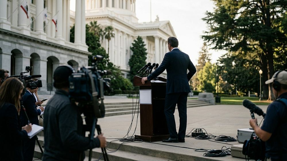 Newsom beklagt politische Motive bei Ermittlungen des US-Justizministeriums