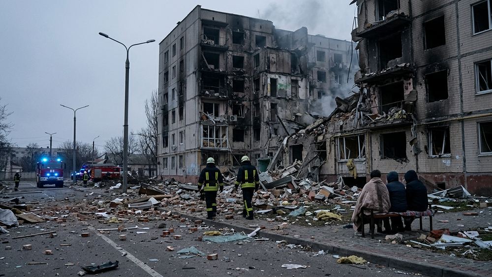 Russische Angriffe fordern Tote in der Ukraine