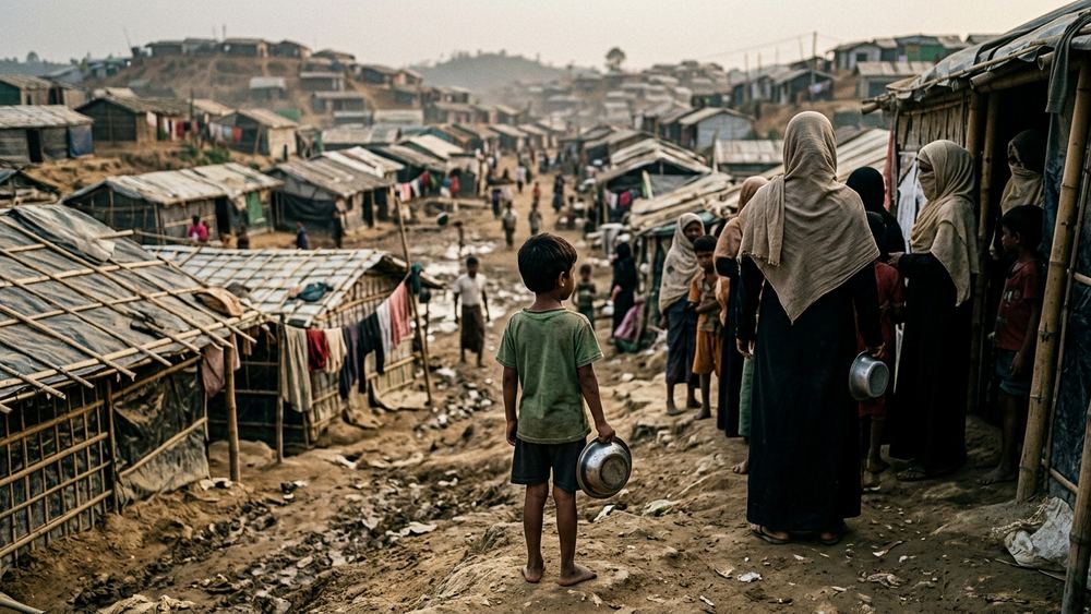 Akute Hungerkrise bedroht Rohingya-Flüchtlinge in Bangladesch