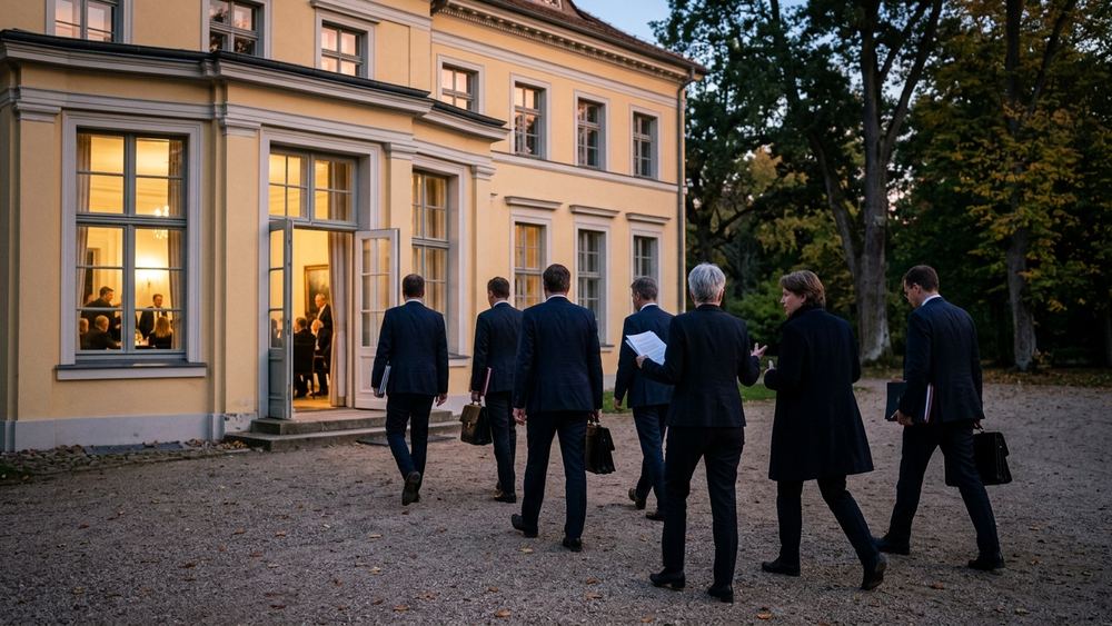 Kabinett berät über Reformkurs in Neuhardenberg
