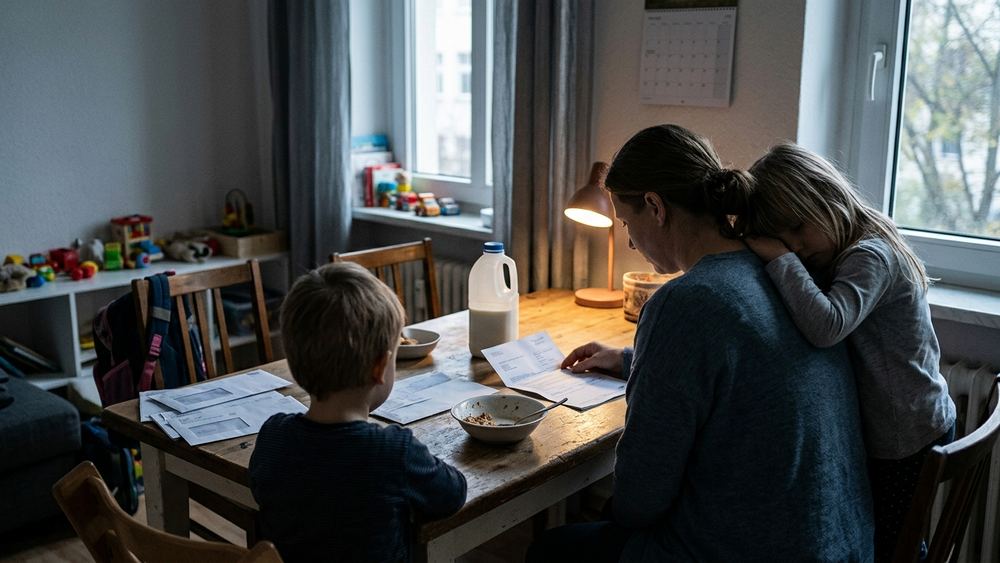 Zukunftsängste prägen jede vierte Familie in Deutschland