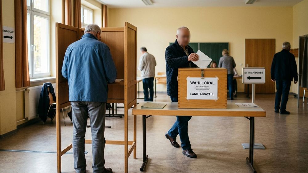 Landtagswahl in Sachsen-Anhalt: Wahllokale geöffnet