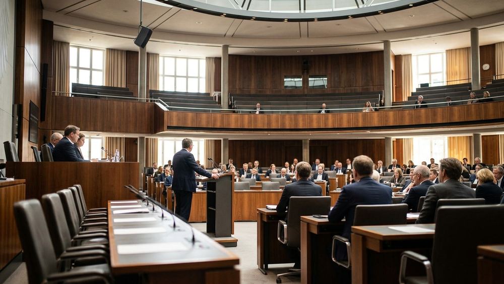 Kanzler Merz stellt sich Generaldebatte nach Wahlniederlage
