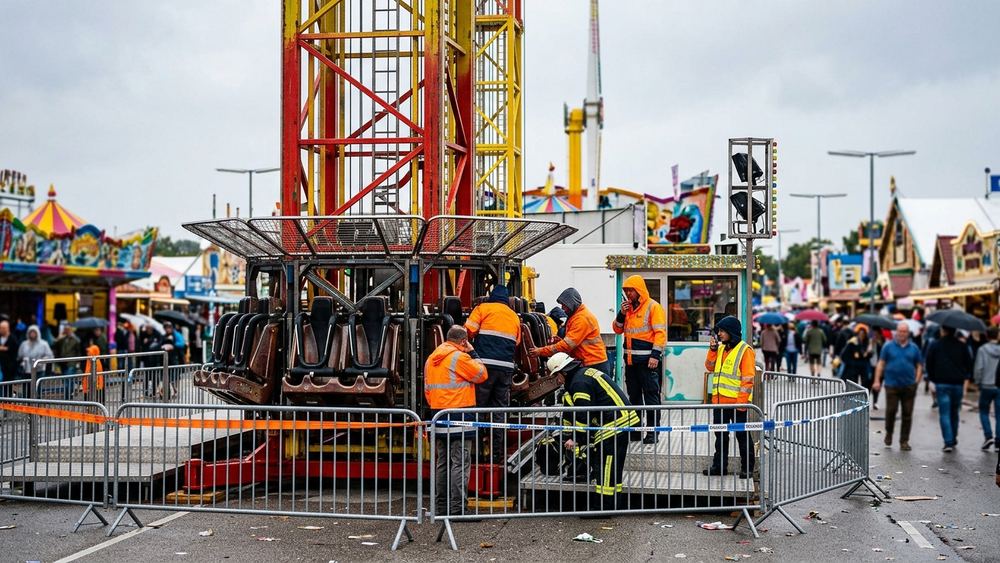 Mitarbeiter stirbt bei Unfall auf dem Oktoberfest