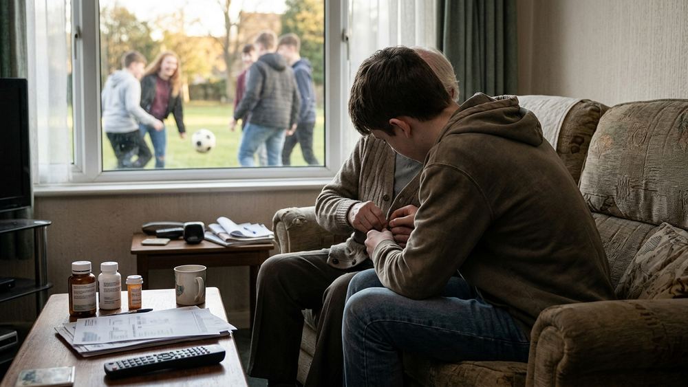 Junge Pflegende opfern normale Jugend für Angehörige