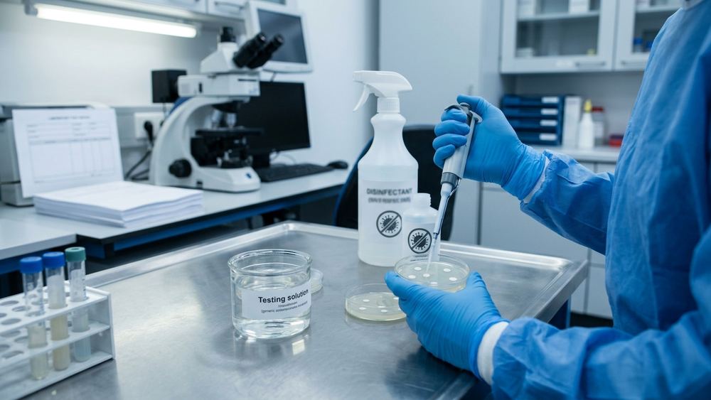 Desinfektionsmittel: Wirksamkeit gegen Candidozyma auris teilweise eingeschränkt