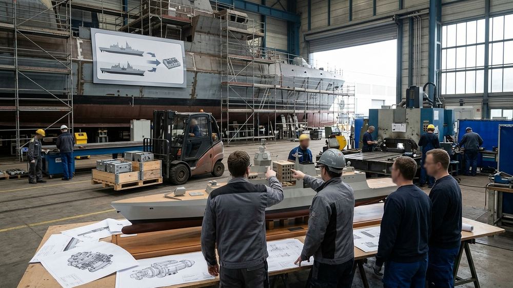 TKMS öffnet sich für Zulieferer des F126-Projekts bei MEKO A-200 Los 2