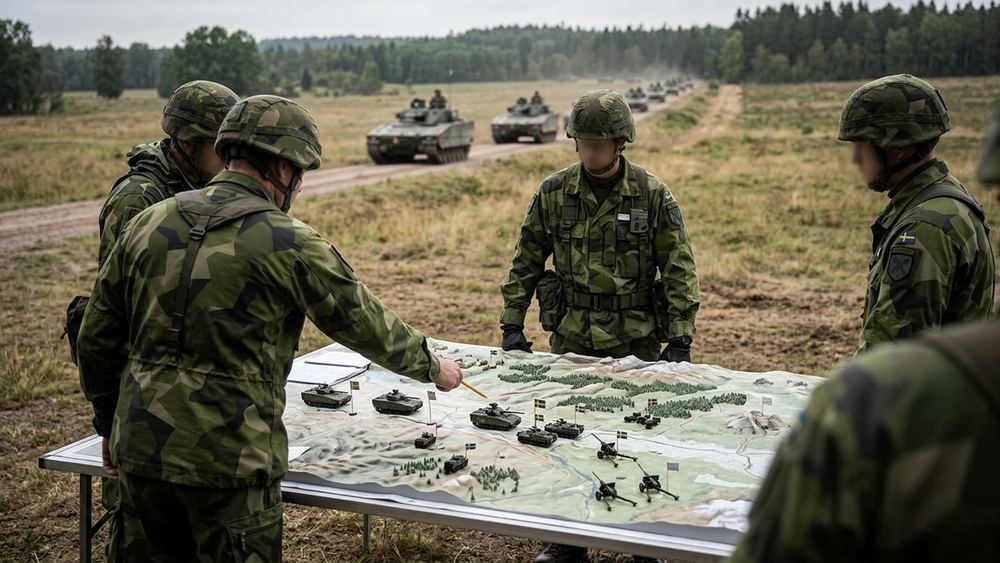 Schweden plant umfassende Neuausrichtung seiner Landstreitkräfte bis 2040