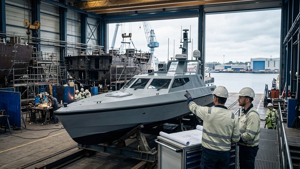 STARK und Flensburger Shipyard kooperieren bei unbemannten Booten
