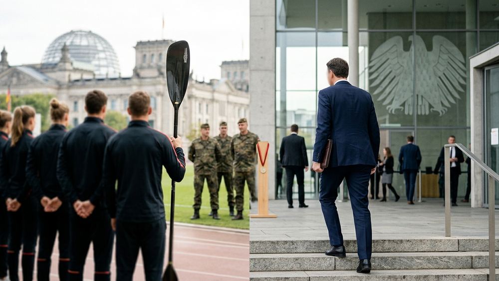 Ehemaliger Sportsoldat Ronald Rauhe wird Staatsminister