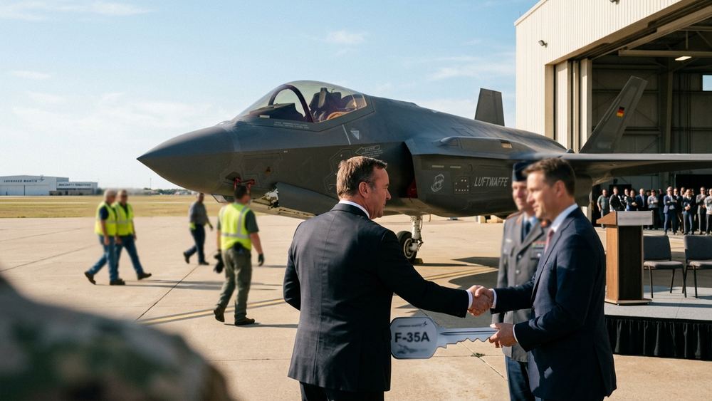 Deutschland übernimmt erste F-35A für die Luftwaffe