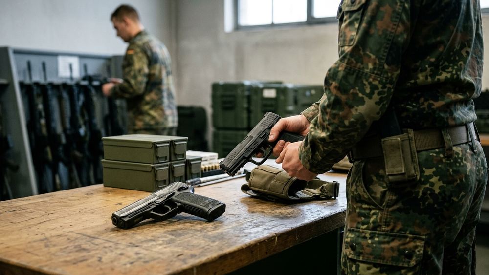 Bundeswehr führt neue Pistole P13 ein