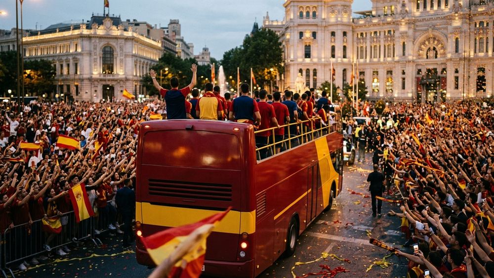 Fußballweltmeister Spanien gefeiert, FIFA ermittelt gegen Argentinien