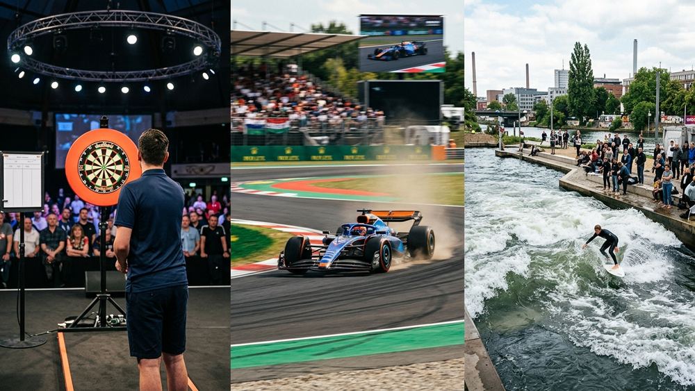 Littler verteidigt Matchplay-Titel, Norris siegt in Ungarn und Surf-Meisterschaften in Hannover