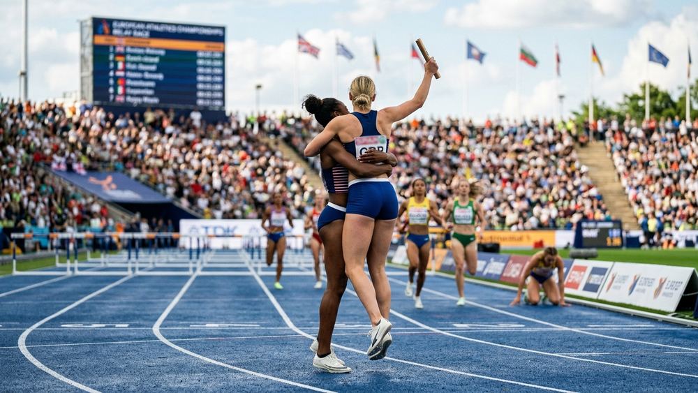Hunt holt drittes Gold, Asher-Smith schreibt Geschichte bei Leichtathletik-EM