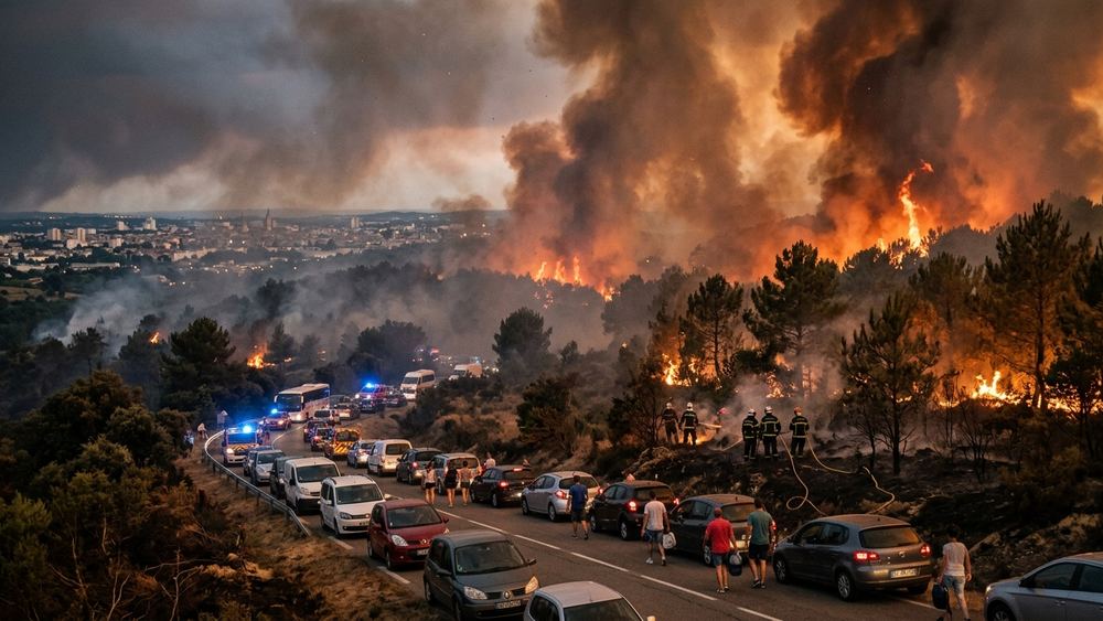 Waldbrände wüten in Südeuropa und fordern Evakuierungen