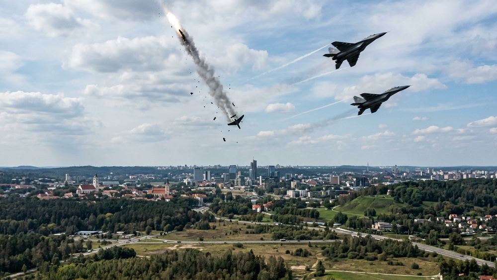 NATO-Jets schießen Drohne über Litauen ab