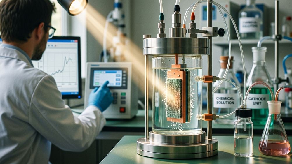 Neue Kathode wandelt CO₂ effizient in Ethanol um