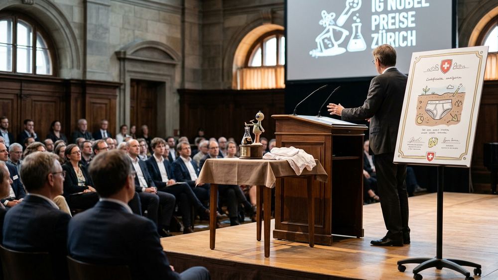 Ig-Nobelpreise erstmals in Zürich verliehen