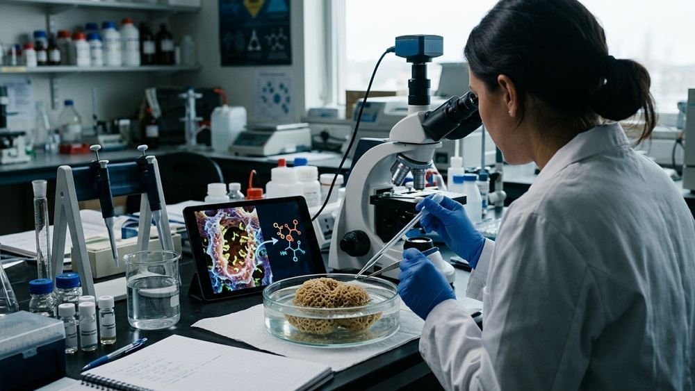 Archaeen in Meeresschwämmen nutzen Aminosäuren als Nahrungsquelle
