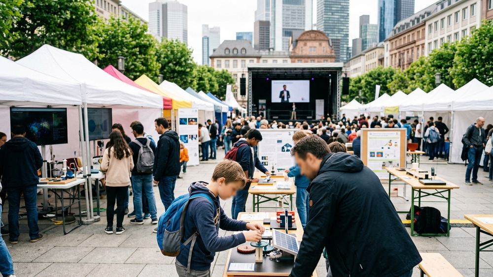 Frankfurter Science Festival lockt mit interaktiver Wissenschaft